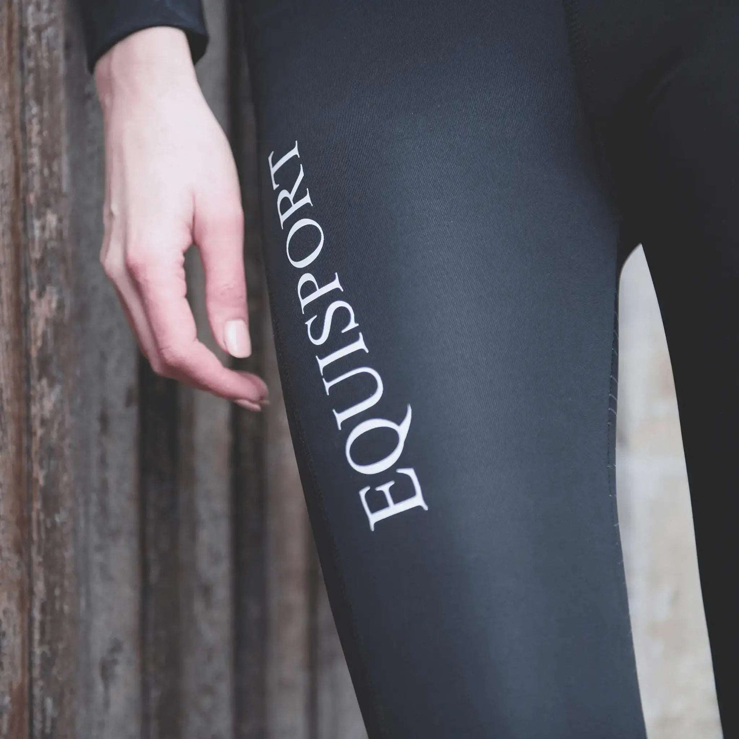 Equestrian Light Sports Breeches brand Equisport color black