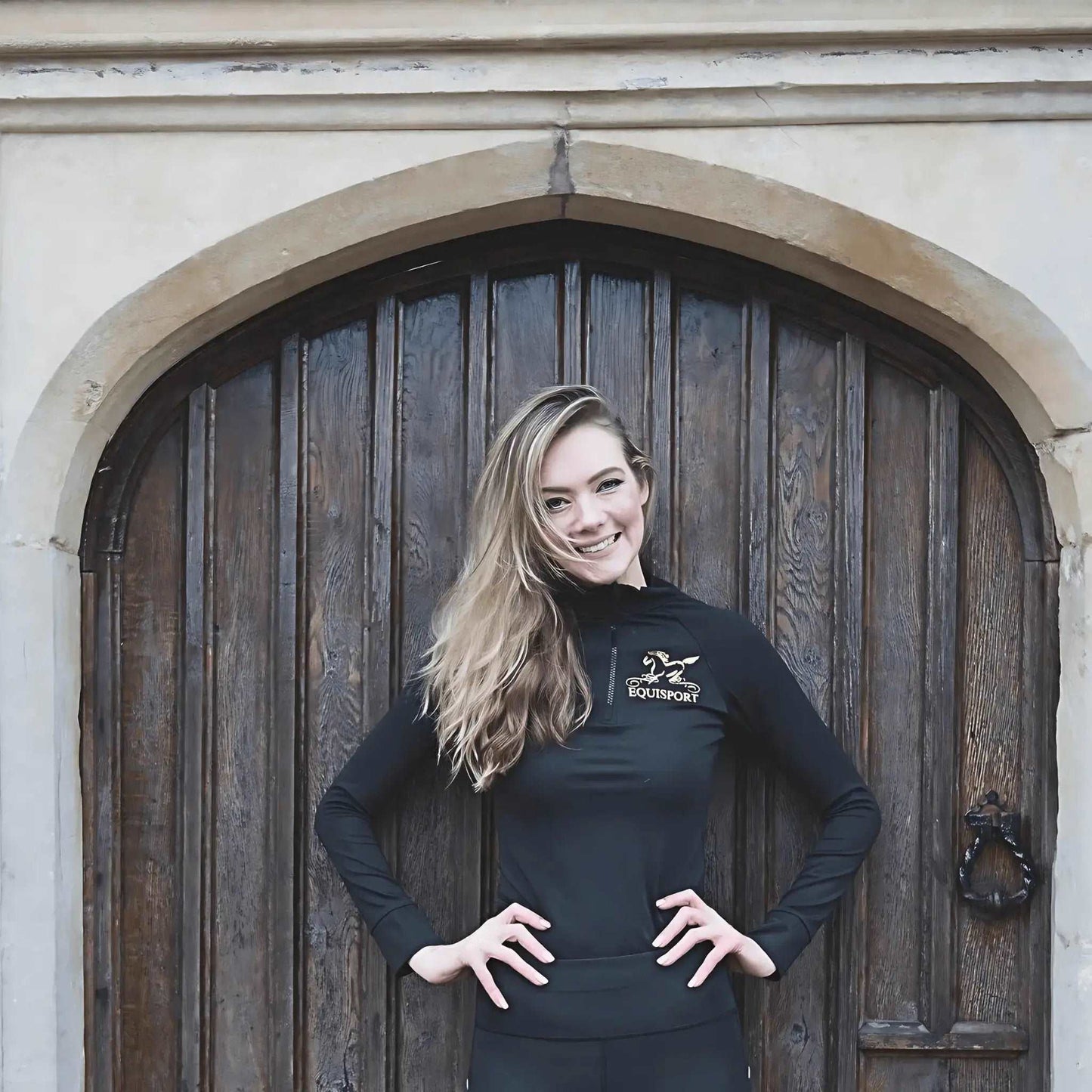 Equestrian Base Layer in blue color - brand Equisport®
